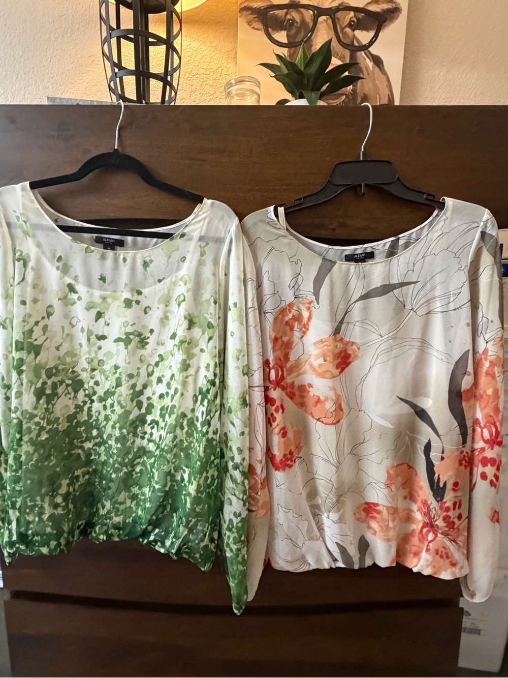 Lot of 4 Alfani Tops. 1 NWT, 3 EUC. Size 1X